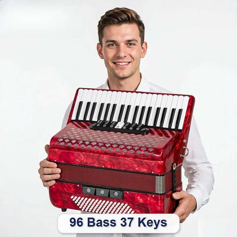 Keyboard accordion 60/96/120 bass adult professional grade test performance