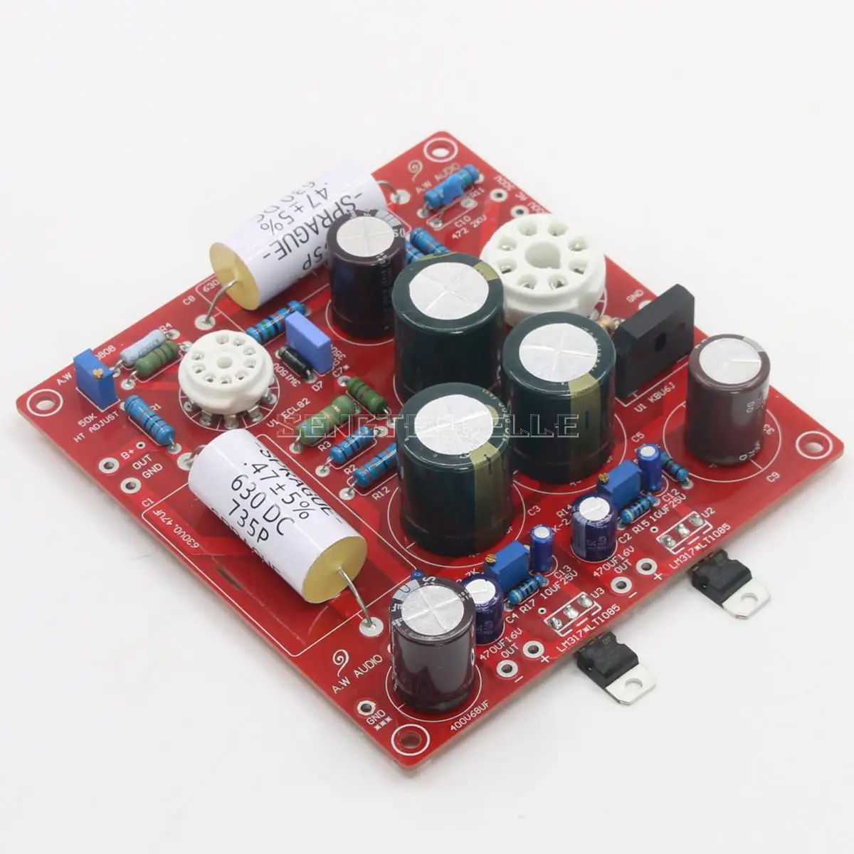 MK2 ECL82+6X5 Vacuum Tube Regulated Power Supply Board Refer to AUDIO NOTE M2 Preamplifier Circuit