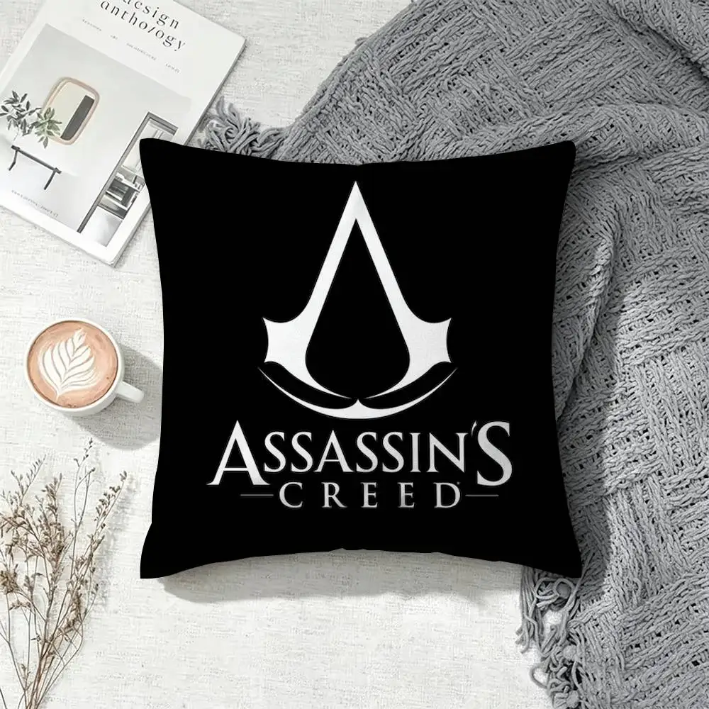 Popular Adventure Game Assassin Creed  Double-Sided Printed Cushion Cover Bedroom Bedside Sofa Pillow Case