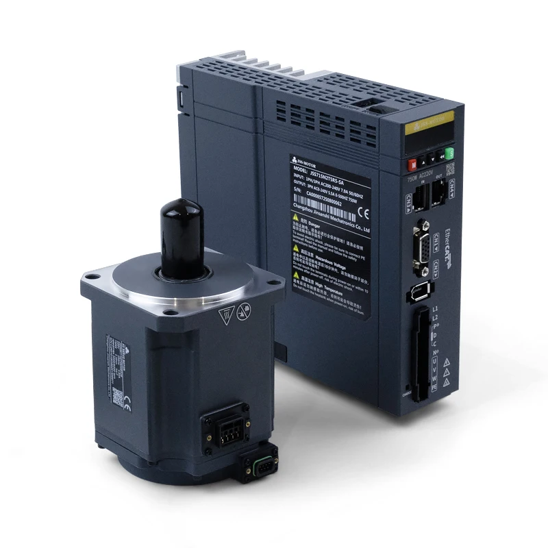 

Hot Selling Waterproof EtherCAT 220V 750W 2.4Nm 3000rpm AC Servo Motor with Servo Drive Kit
