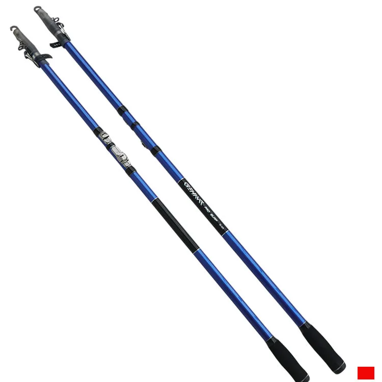 Factory price 4.05M Carbon Fiber Saltwater Telescopic Long Distance Fishing Rod Carp Throwing Surf Rock rod