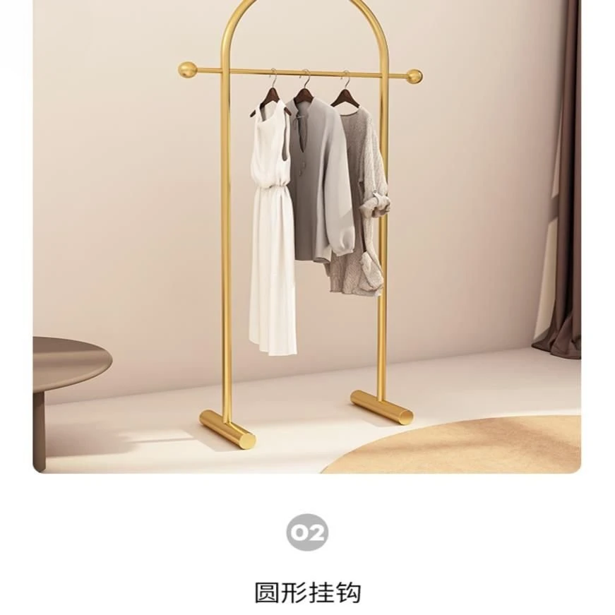 Hanging hanger floor to bedroom corner coat rack indoor hanging hanger storage rack floor pole type clothes rack for home