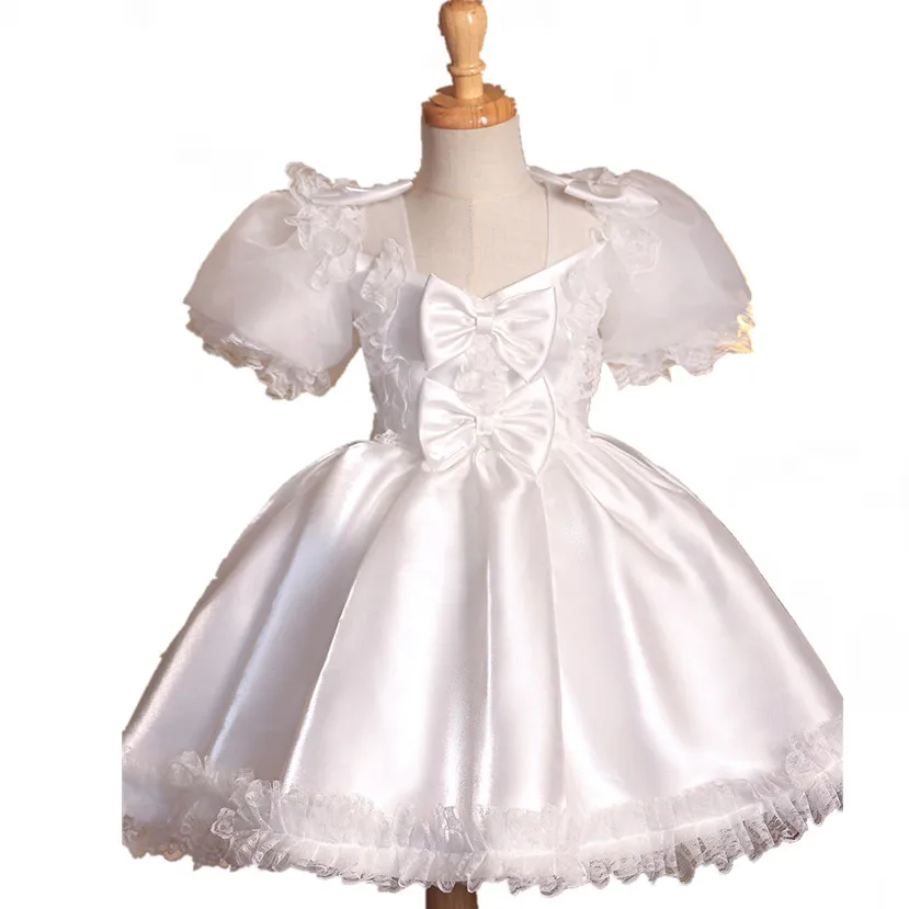 2026 Neues Kinder-Partykleid Klavier-Auftrittskleid Geburtstag Hochzeit Blumenmädchenkleid A5033 Großhandel Mädchen-Abendkleider – Detail 6