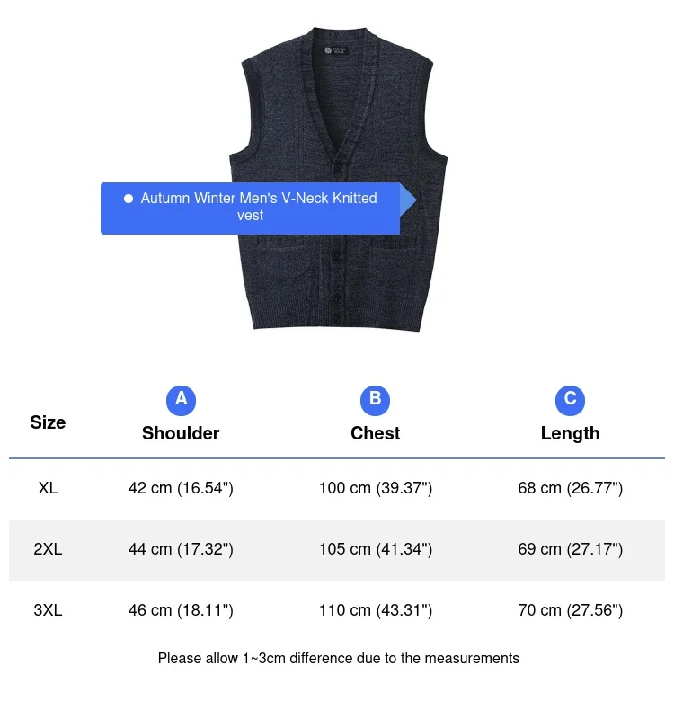 Outono inverno masculino de malha coletes quentes dos homens retro botão com decote em v jumper coletes de malha masculino camisola colete jaquetas roupas
