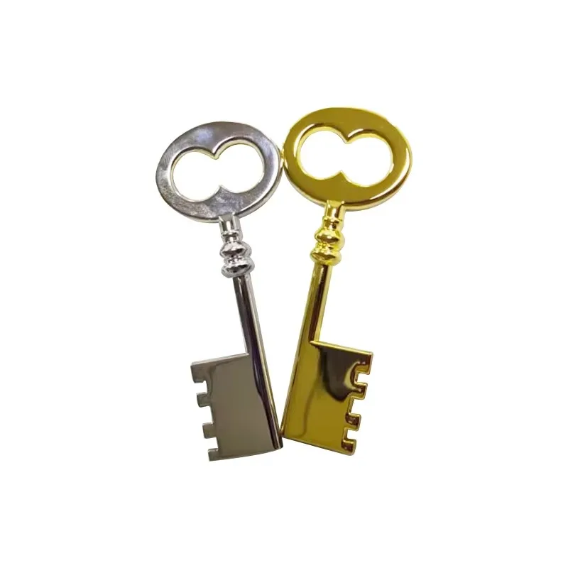 Creative Metal Cartoon U Disk Mascot Gift Doll USB Flash Drive Factory Production Direct Sales Support to the Drawing