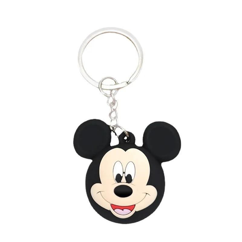 Disney-Soft Silicone Anime Case para Airtags, Minnie, Mickey, Rastreador, Dispositivo Localizador, Capa