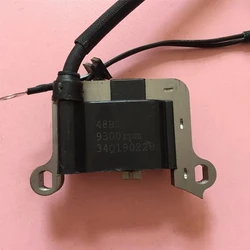 1E48F ignition coil Fit For 63cc brush cutter grass trimmer 48 engine 48F grass cutter mower ignition coilS
