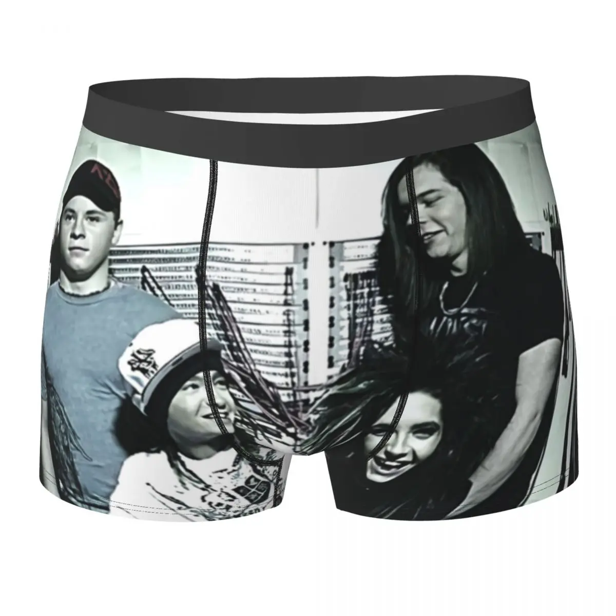 

H-Hotel Tokio Underwear Rock Music Tour 3D Pouch High Quality Trunk Print Shorts Briefs Comfortable Male Panties Large Size