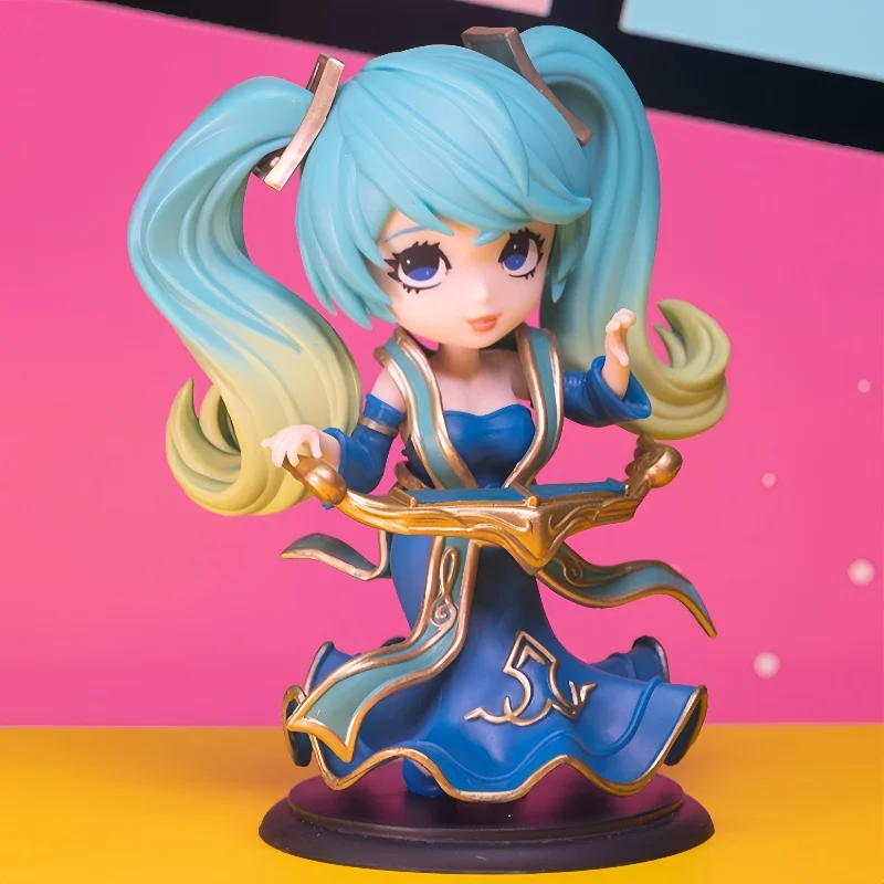 Bandai CALS POP Bandai League of Legends Q-Edition Lucky Box Handmade Doll Female Character Game Gift Decoration