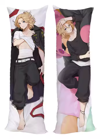 Anime Dakimakura Tokyo Revengers Impact Manjiro Sano Ken Ryuguji Pillow Case Double Side Printed Hugging Body Case Pillow Cover