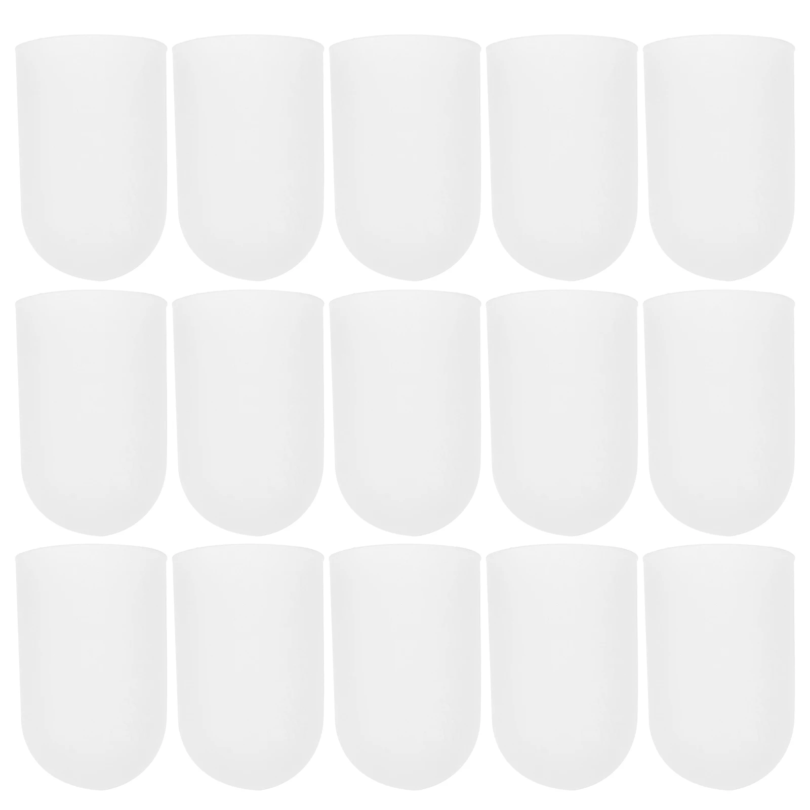 20 قطعة حماة مقاومة للحرارة عدم الانزلاق المضادة للحرق أكمام الاصبع لورشة المطبخ حماية إصبع يغطي نصائح النقاط #6