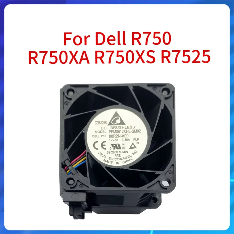 New Original CN-0XD7N7 FOR Dell PowerEdge R750 R750Xa R750xs R7525 3A High Performance Fan XD7N7 Cooling Fan Cooler Server Fan