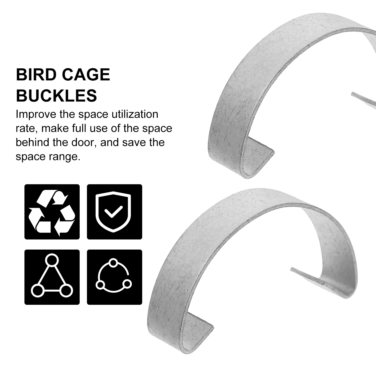 

Chicken Cage Door Slice Installation Clips Building Assembly Kit Pet Supplies Utensil Fixed Hook Snap Repair Bird Buckles