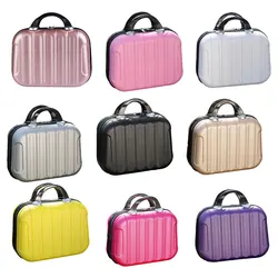 14 Inch Makeup Organizer Toiletry Suitcase Box Outdoor Luggage Cosmetic Case Bag Attached to Trolley Festival Gift