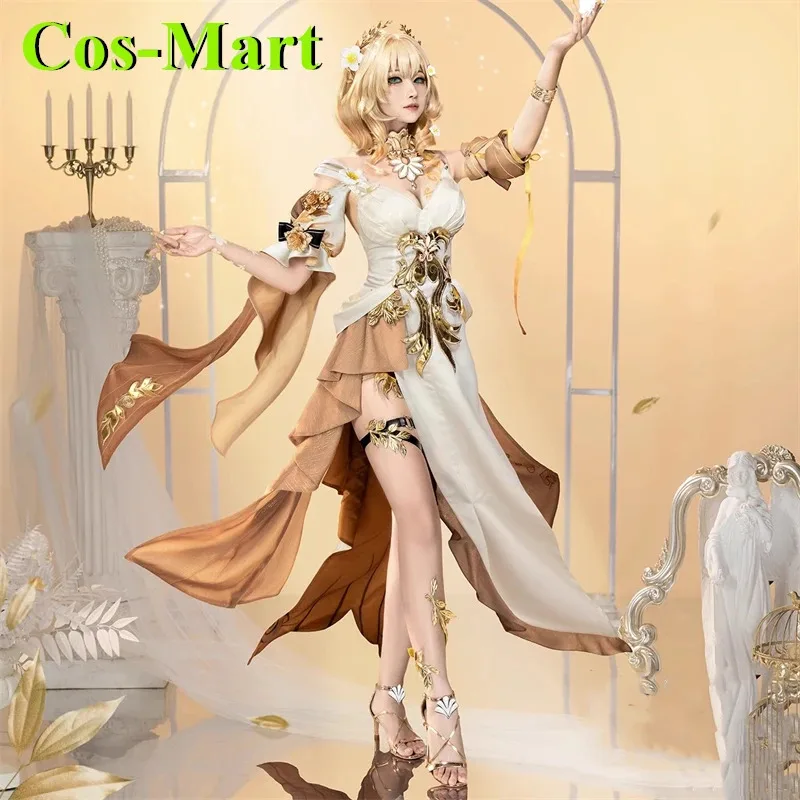 

Cos-Mart Game Honkai: Star Rail Aglaea Cosplay Costume Gorgeous Sweet Uniform Dress Female Activity Party Role Play Clothing New