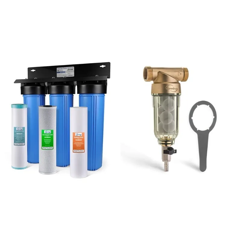 

WGB32BM 3-Stage Whole House Water Filtration System w/ 20-Inch Sediment