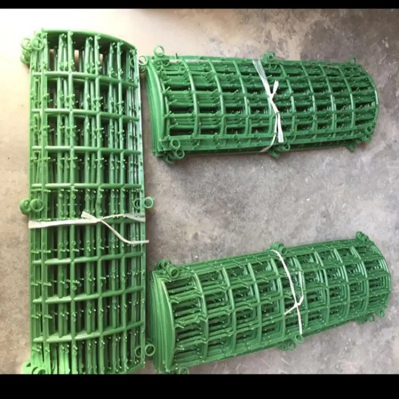 50 Uds. Soporte de flores artificiales marco de plástico para guirnalda de flores arcos de pared DIY decoración de boda telón de fondo fila de subrack doblada