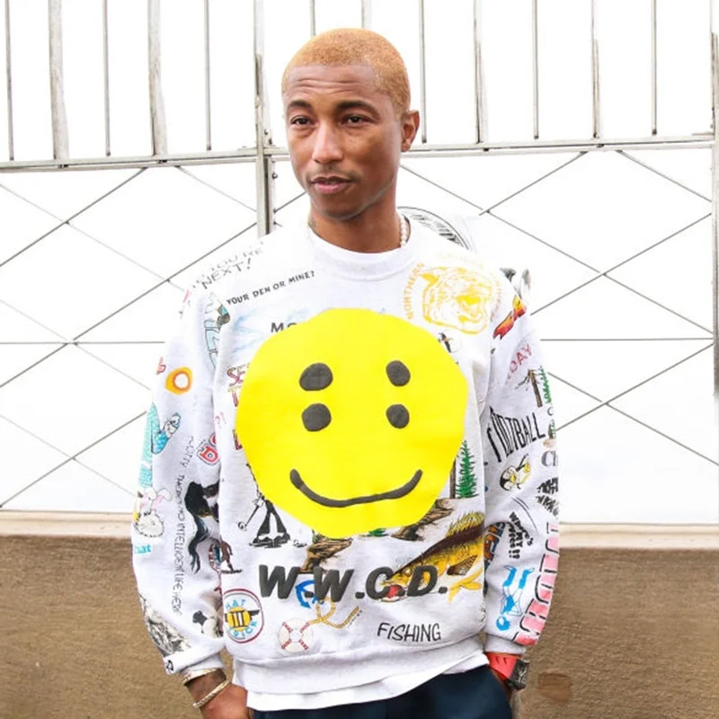 

Kanye Phi Cpfm.Xyz Ww 3D Face ex Hoodie Trendy Youth Animal Pattern Sweatirt Streetwear Faion