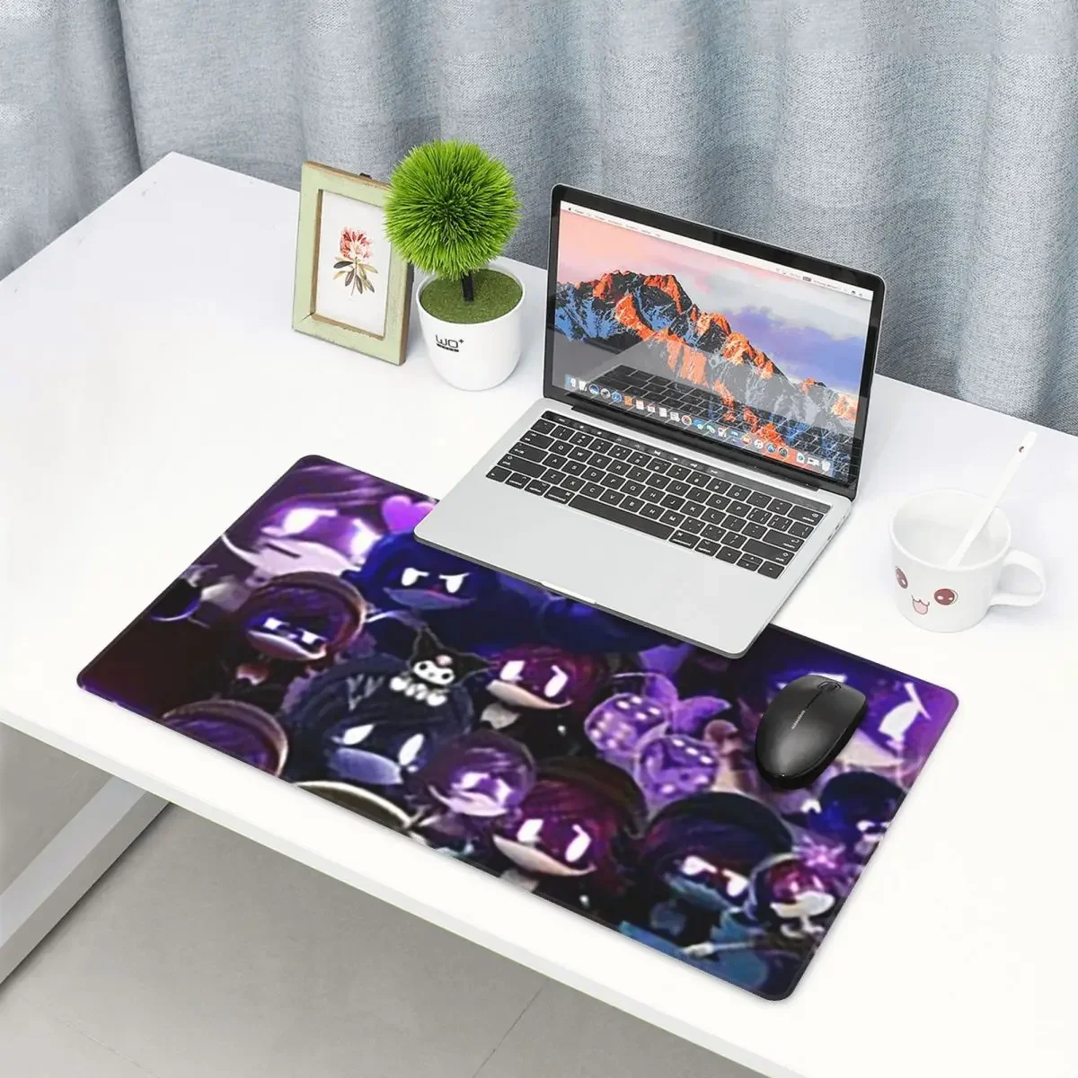 Large Mouse Pad Murder Drones Uzi Collage Gamer PC Laptop Mats Keyboard Carpet Computer Gaming Office Accessories Desk Mat
