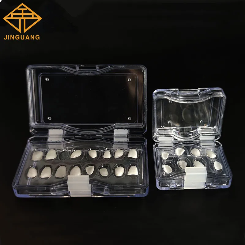 

20/40pcs Dentistry Tooth Box with Film Denture box Veneers Storage Materials Aesthetic Dentist for Dental Technician Tools