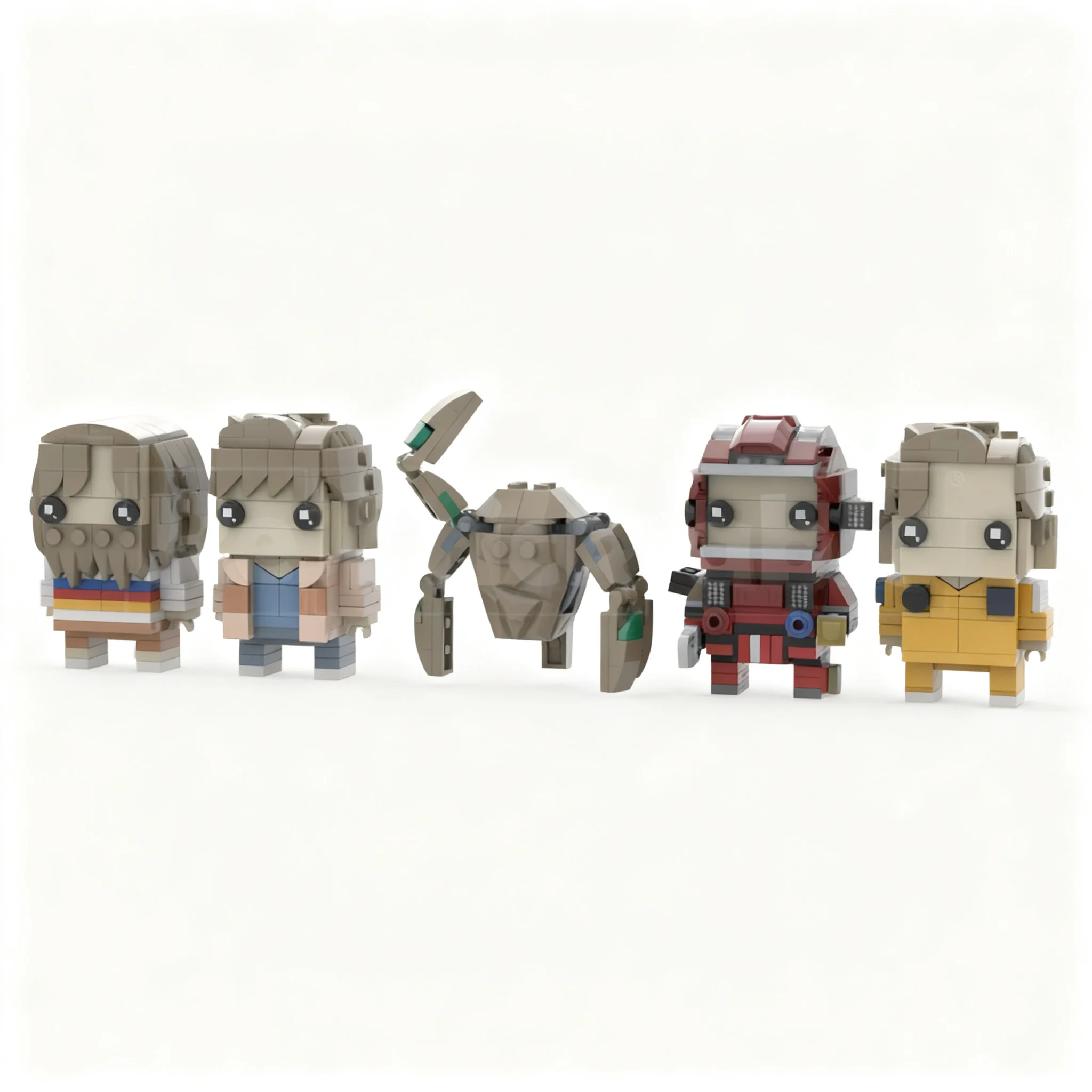 830pcs MOC Project Hail Mary BrickHeadz Bundle Model Building Blocks Christmas Gifts Construction Toy Assemble Idea Collection