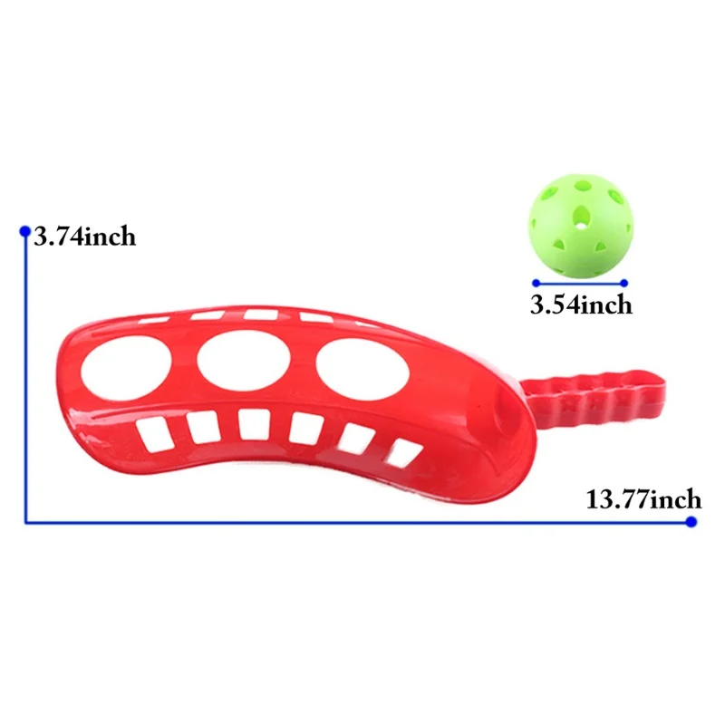 Set di palline scoop Gioco di cattura Trackball Sport Gioco di racchetta da lacrosse per bambini e adulti