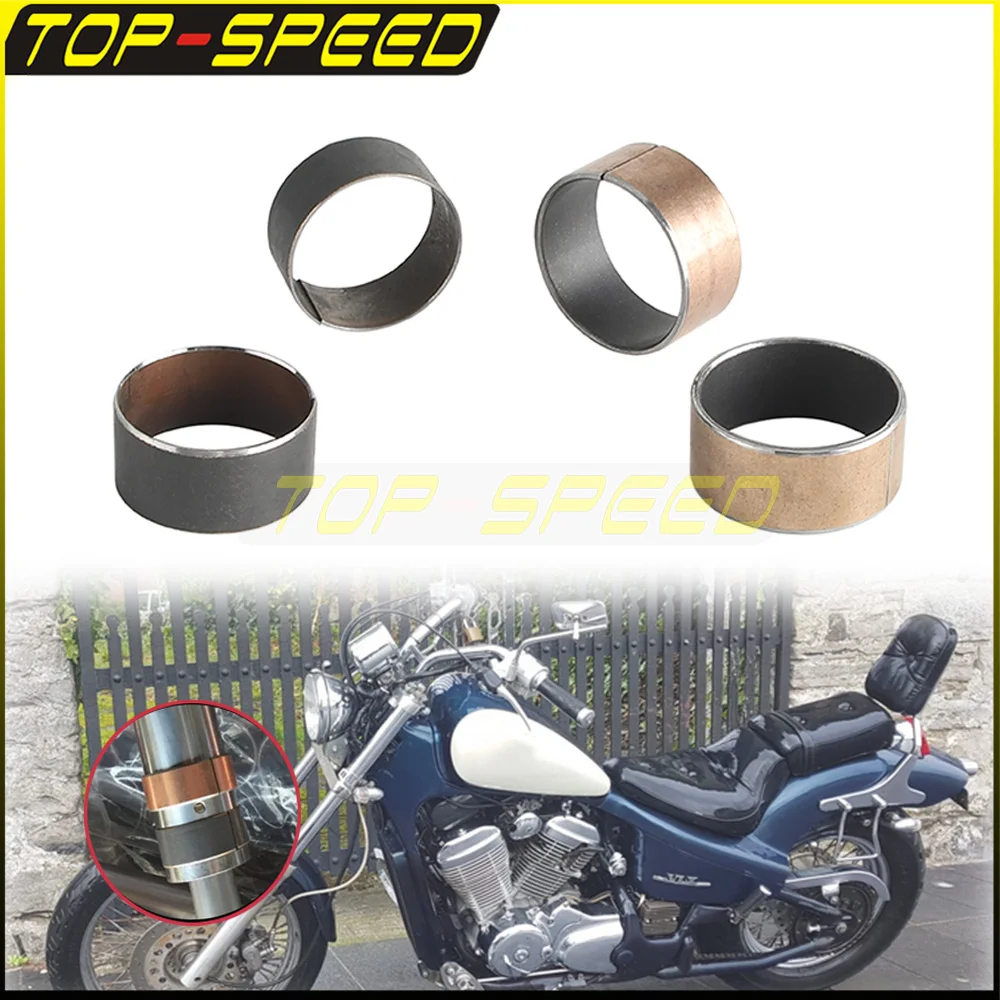 Motorfiets Voor Achter Verende Vork Schokdempers Mouw Boven Onder Absorber Ring Voor Honda VLX Steed 400 600 VLX 400 VLX 600