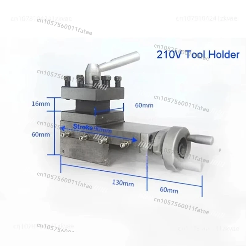 

Quick Change Lathe Tool Holder Width:60mm Stroke:90mm WM210V,Tool holder Mini Lathe Accessories Metal Lathe Tool Holder