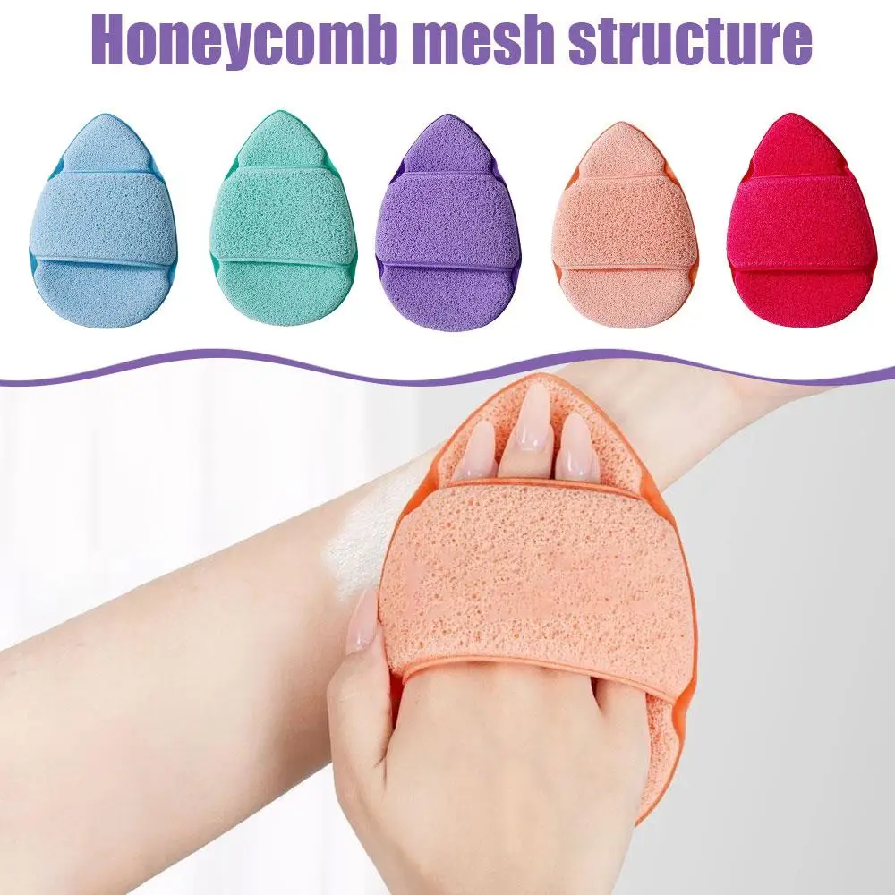 Éponge de nettoyage exfoliante naturelle pour le visage, Mini bouffante de nettoyage pour le visage, démaquillant, mousse, cosmétique, outil de nettoyage du visage