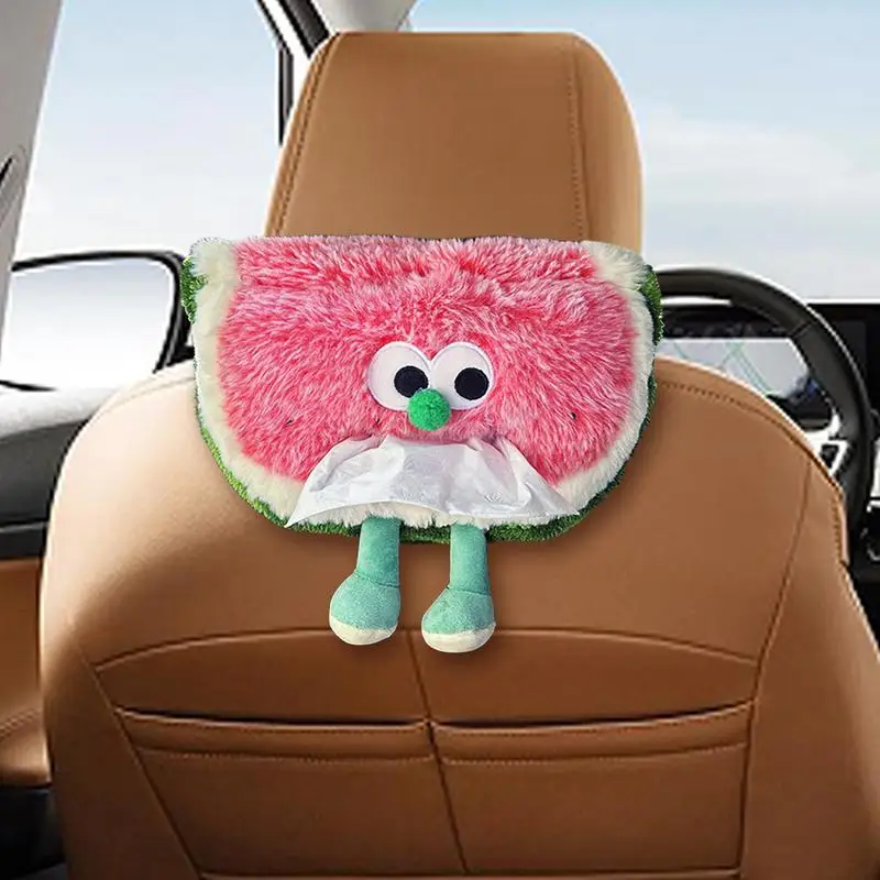 Tissue Holder For Car Auto Neck Pillow Cushion For Sleeping Comfort Car Interior Decor Car Back Seat Headrest Tissue Boxes For