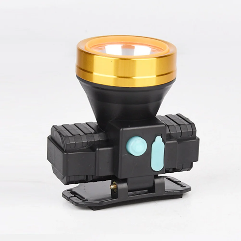 Mini Rechargeable LED Headlight ABS Durable Outdoor Visual Warning Light Bike Riding Lamp Safety Illumination Night