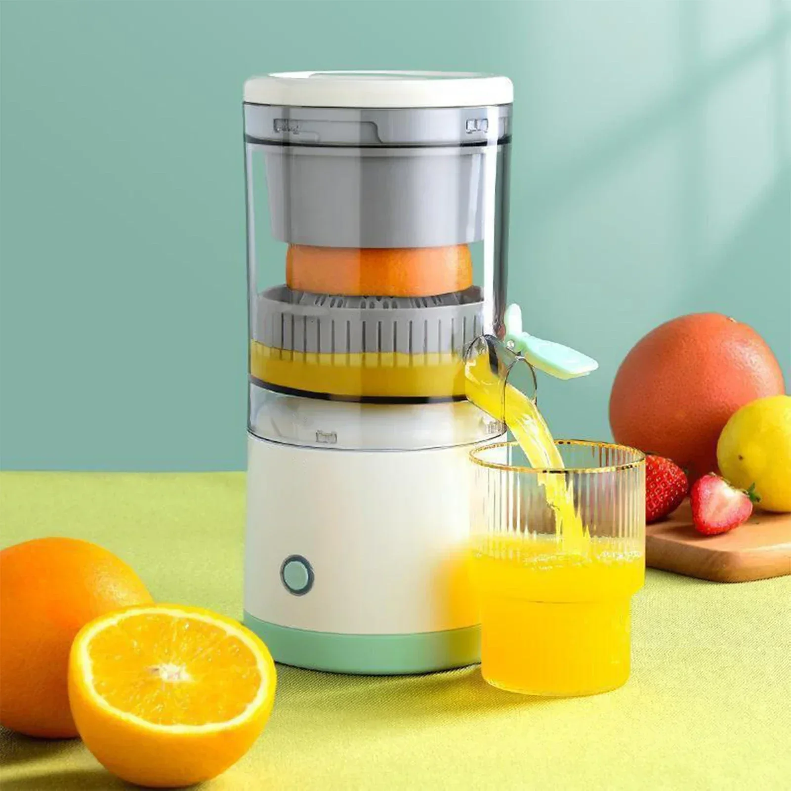 

Electric Juicer Juice Cup Citrus Orange Lemon Squeezer USB Charging Kitchen Fruit Juicer Blender Fresh Separator Press Machine
