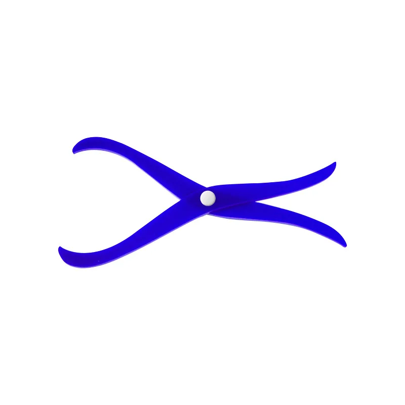 아크릴 세라믹 캘리퍼 - 세라믹 꽃병의 크기를 측정합니다. 아크릴 휴대용 분리형 측정 도구 자