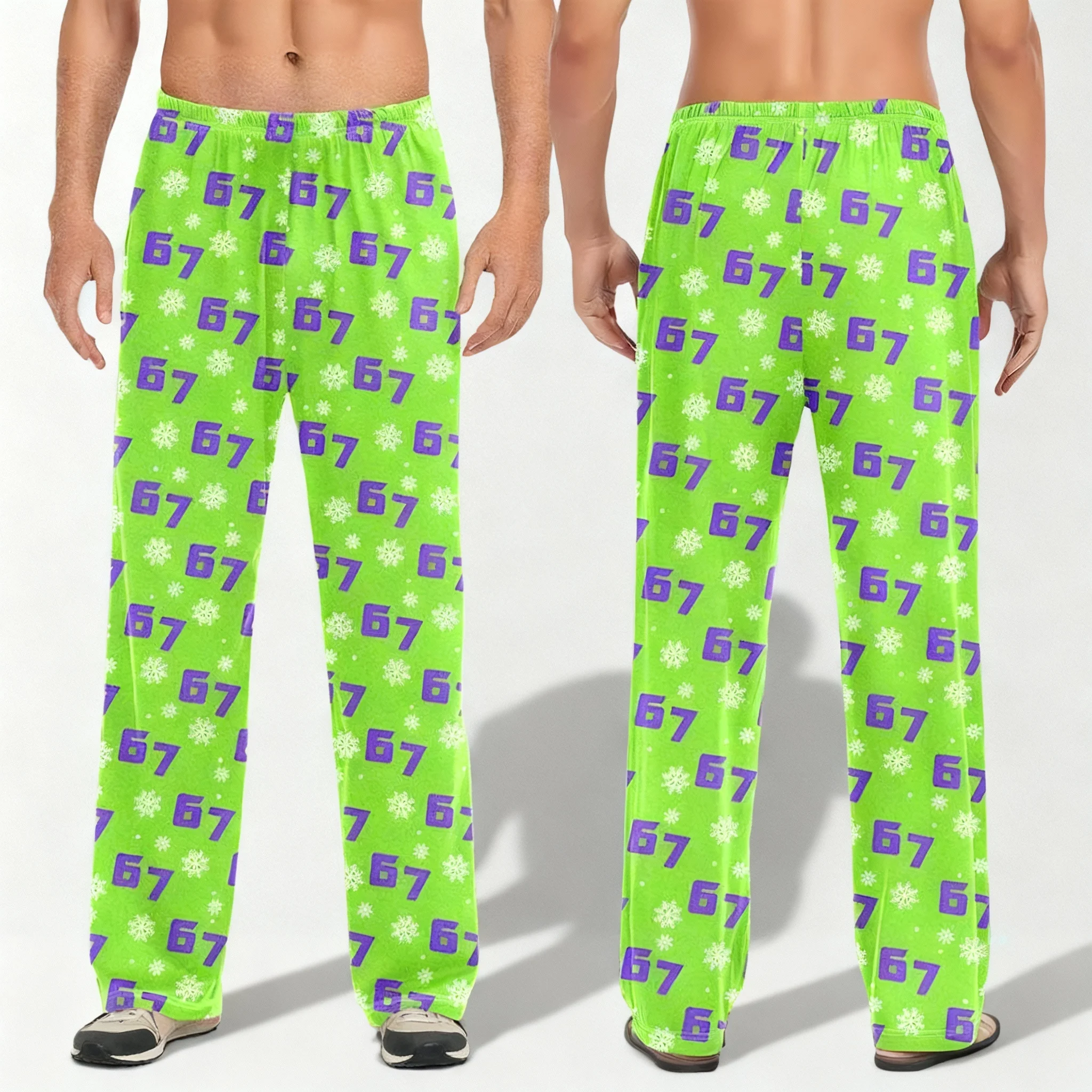 حار بيع ستة سبعة عيد الميلاد Weirdos عيد الميلاد النائمون الربيع والخريف مستقيم الساق السراويل الكبار والأطفال أنماط جديدة