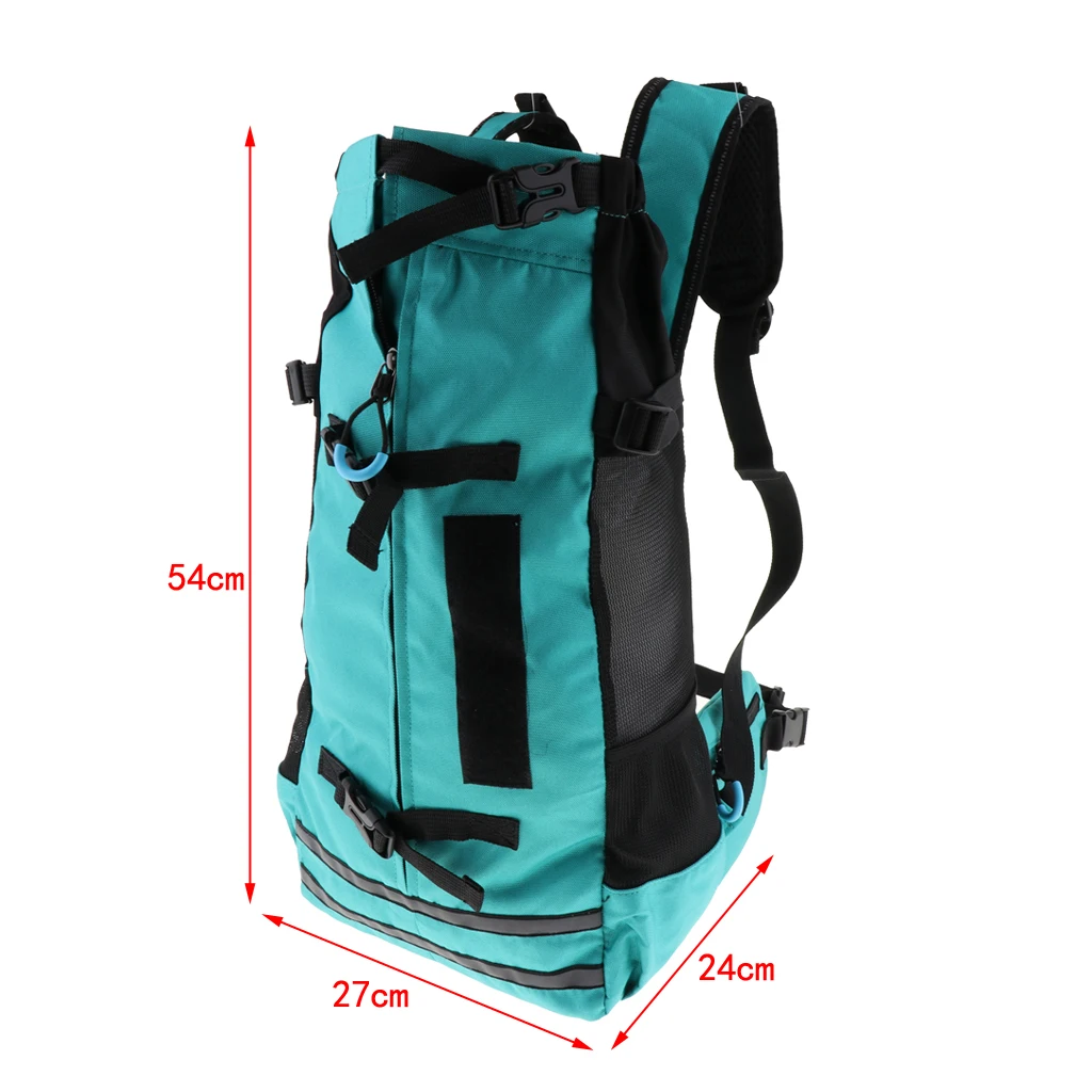 Hiking Backpack Fold-able Breathable Bag, Carrier Used for Travelling, Camping, Walking , Zipper Design