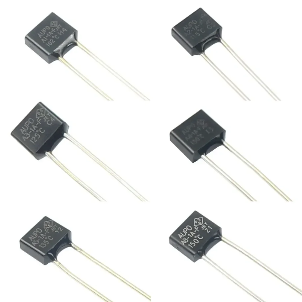 50 adet Kare RH Termal Sigorta TF 102 115 125 130 135 150 C Derece 1A 250 V A1-1A-F A2-1A-F A3-1A-F A4-1A-F A5-1A-F A8-1A-F