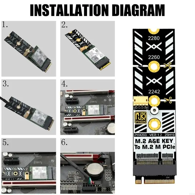 2025 New Cost Effective M.2 Converter Transforms A+E to M Wireless Capabilities