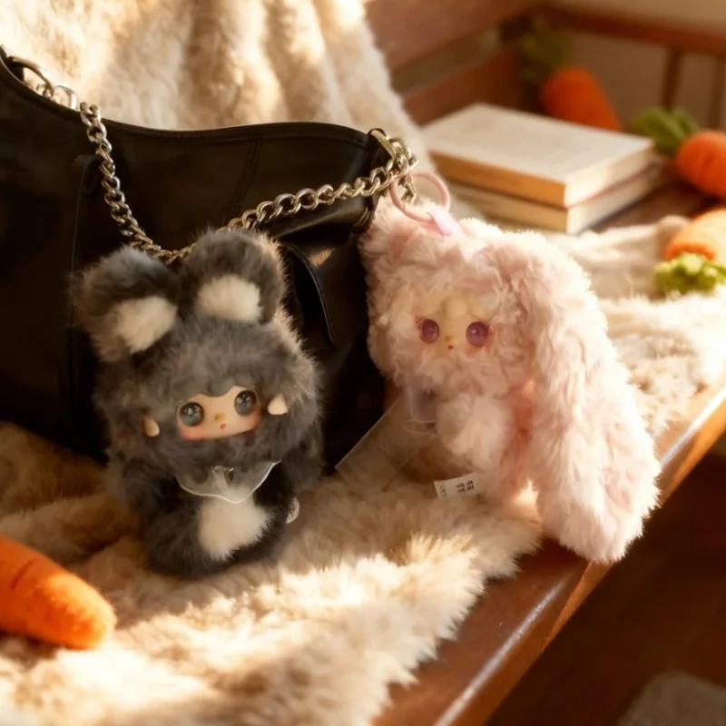 Подлинная в наличии Yooki Oxygen Jump Little Rabbit Series слепая коробка милая плюшевая кукла модная игровая сумка кулон подарок на день рождения для девочки