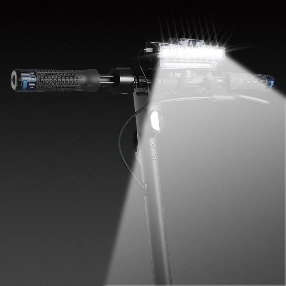 Light Safety Front Lamp Waterproof Brightness Flashlight LED Super Bright for Ninebot Max G30 G2 G3 for Kugoo Electric Scooter