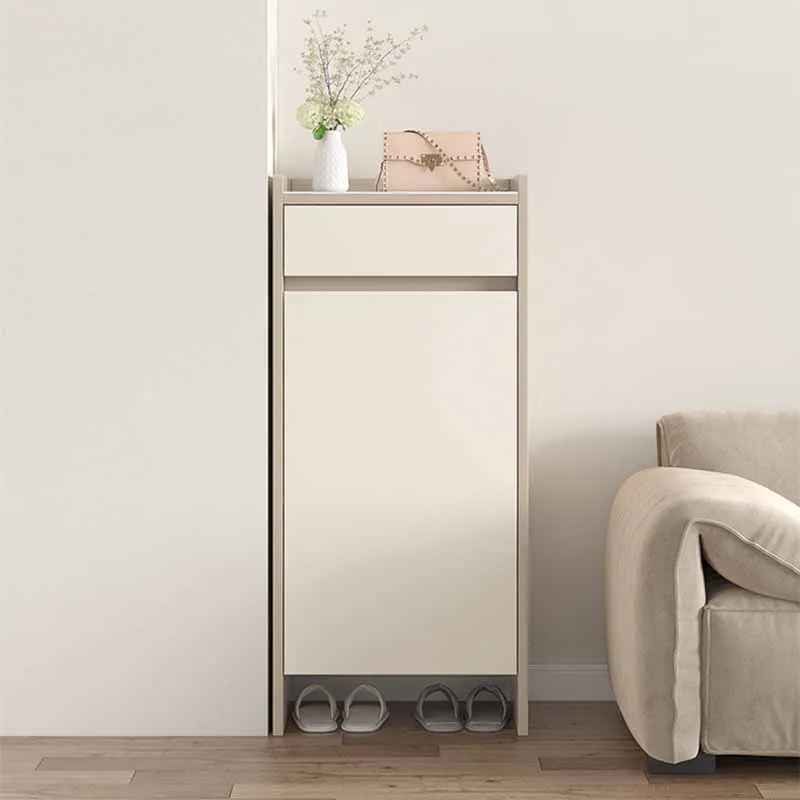 

Household Modern Ritating Shoe Rack Vertical Entryway Small Narrow Living Room Shoe Cabinets Space Saving Scarpiere Furniture