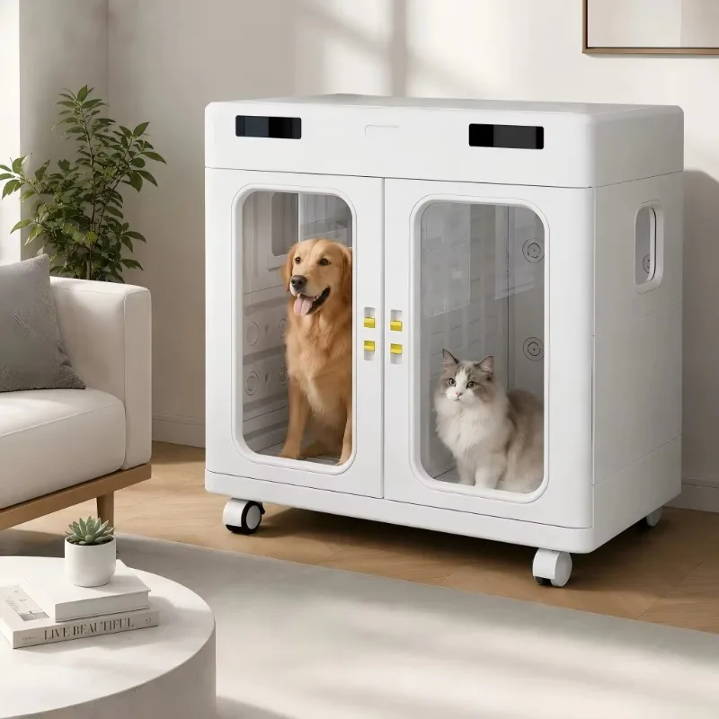 

Professional Automatic Pet Hair Dryer Box 430L Foldable Ultra Quiet 360 Drying for Large Dogs and Home Pet Grooming