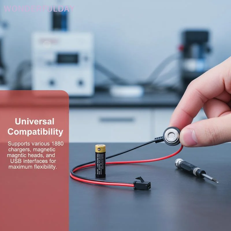 New 1/3/5Pcs Magnetic Charging Cable 18650 Battery Charger SM Extension Cable 3.7V USB Charging Female Seat For Lithium Battery