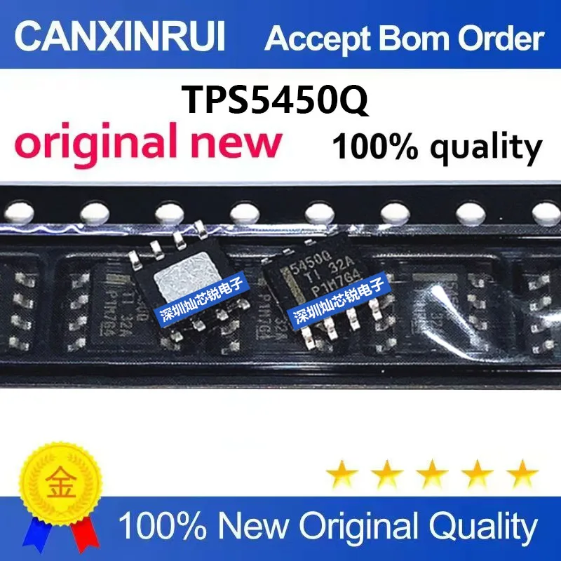 (5-100 Pieces) Brand New Original TPS5450QDDARQ1 TPS5450Q 5450Q SMD SOP8 Buck Regulator for Electronics