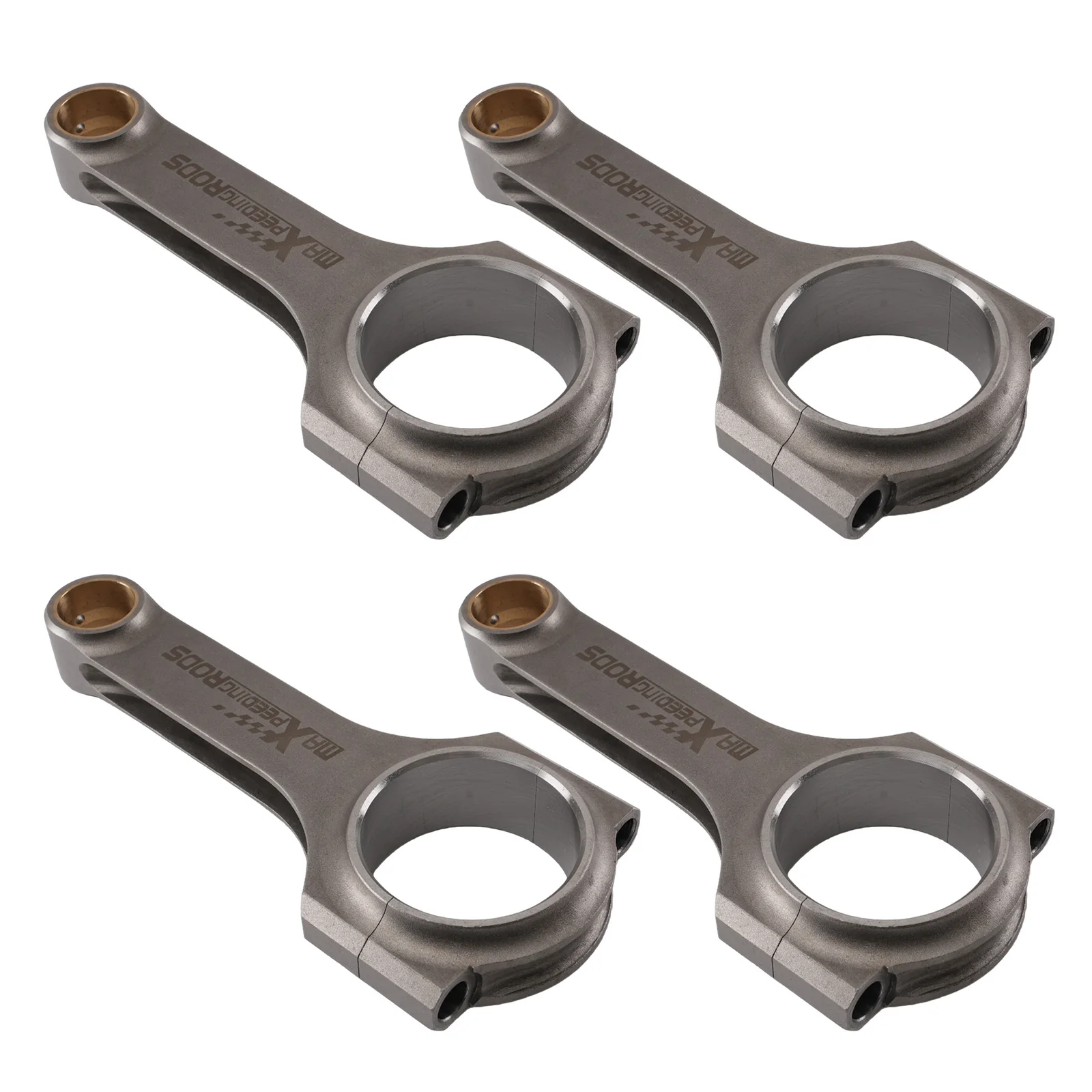 

4340 EN24 Con Rod Conrods For Audi A3 8L1 96-03 Hatchback 1.9 TDI 53.7mm Connecting rods Floating En24 Crankshaft TUV