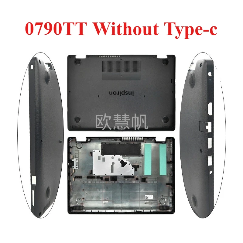 T New Original Laptop Parts Palmrest Upper Cover Bottom Case for Dell Inspiron 14 3480 3481 3482 view 4