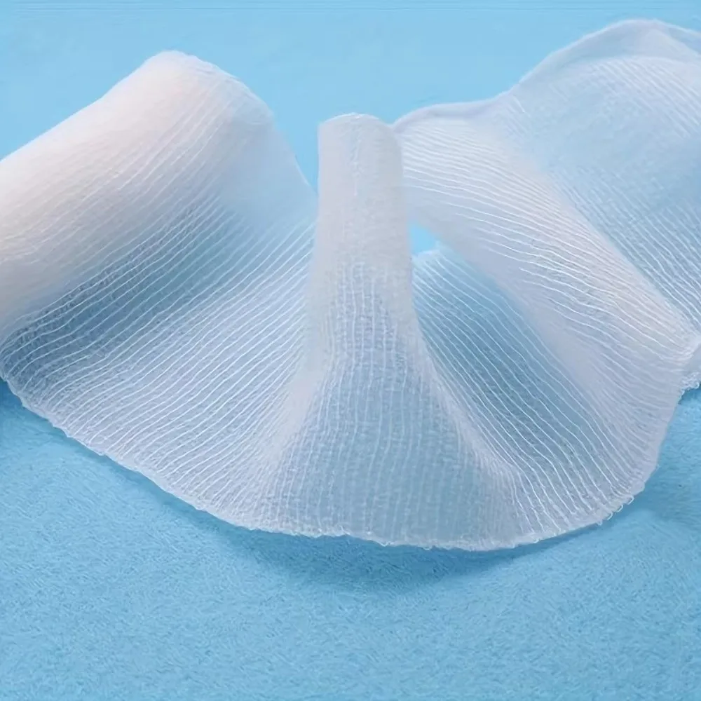 10 Rolls Flexible Design Elastic Bandage Dressings Comfortable Care Wraps Breathable Care Wraps PBT Stretchable Care Wraps
