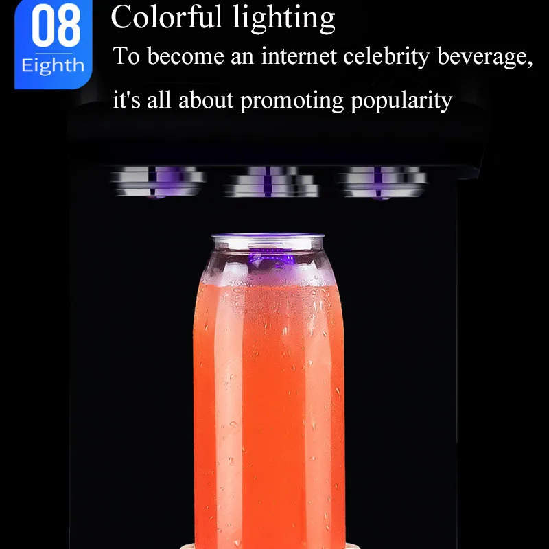 Commercial Cans Sealer 55mm Can Sealing Machine Drink Bottle Sealer Beverage Seal Machine