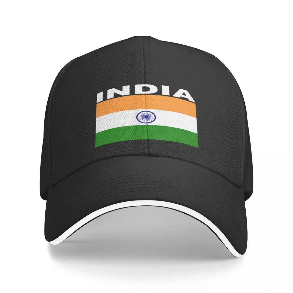Flag Of India Baseball Cap Uv Protection Solar Hat Military Cap Man Icon Women's Beach Visor Men's