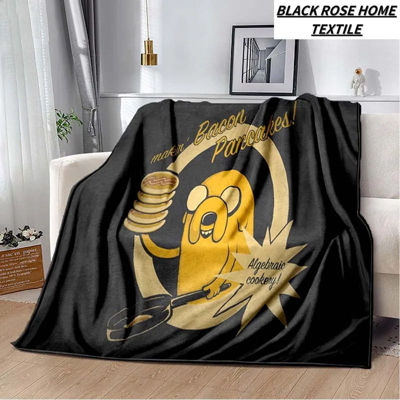 

19-стильное одеяло A-adventure T-time, новинка 2025, модное украшение для спальни, дивана, повседневная простыня, портативное фланелевое спальное одеяло