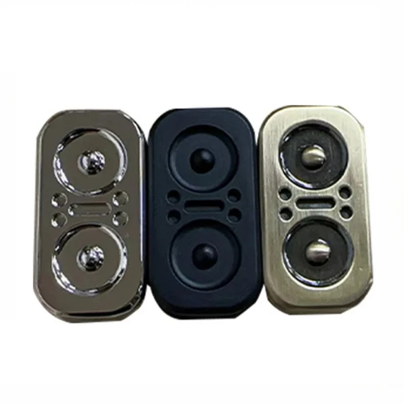 تململ صغير البومة EDC المنزلق الميكانيكي المغناطيسي دفع بطاقة دفع لوحة اللمس عملة الحسية الإجهاد تقليل لعبة تخفيف القلق